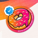 Аватар канала Crypto Snack | Official Community Group🍩
