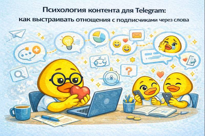 Контент в Telegram — это не просто набор постов, а настоящая игра с эмоциями. Важно понимать, что подписчики — это не безликие цифры, а люди — иллюстрация 1