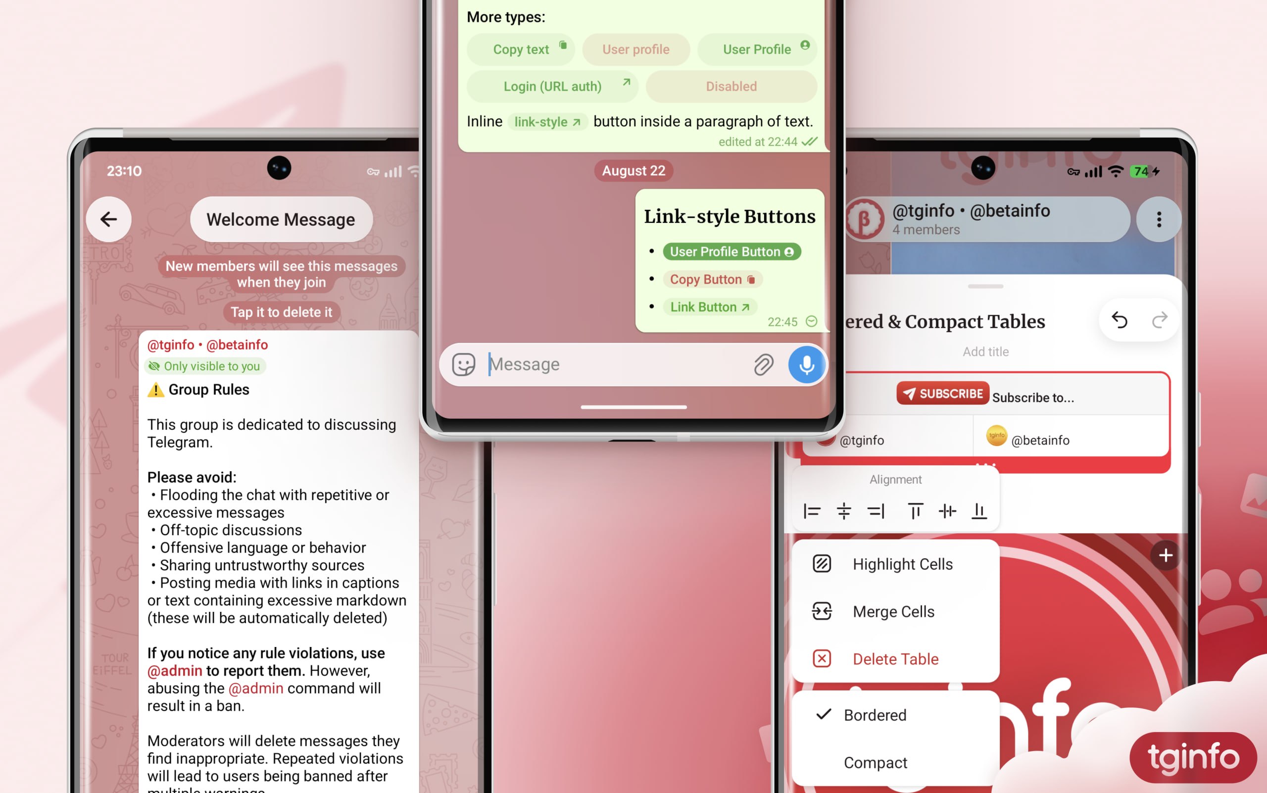 Августовское обновление Telegram к 13-летию мессенджера принесло множество интересных нововведений, которые порадуют как администраторов, та — иллюстрация 1